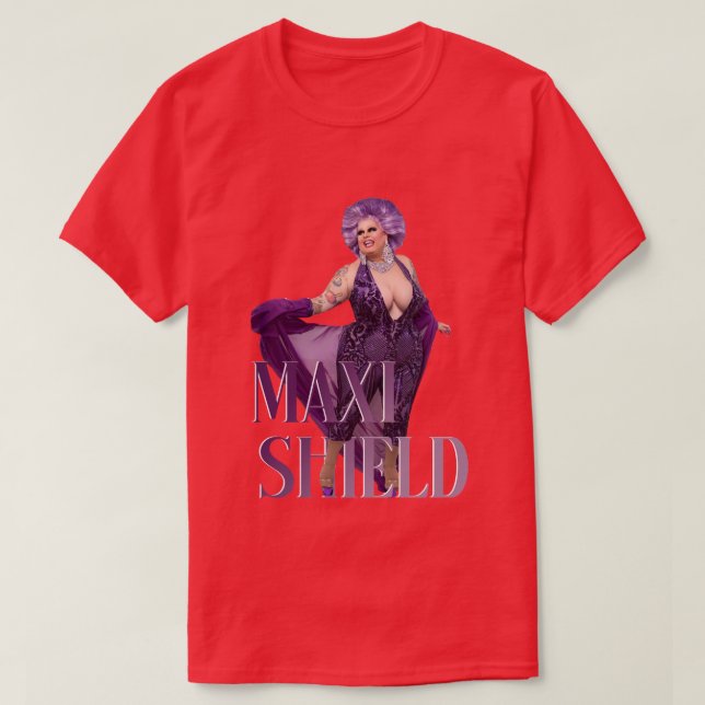 MAXI SHIELD T-Shirt (Design Front)