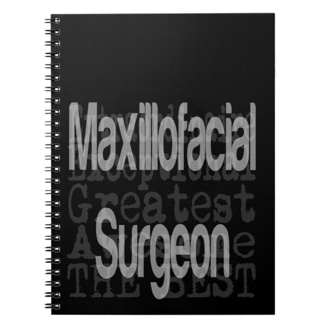 Maxillofacial Surgeon Extraordinaire Notebook (Front)