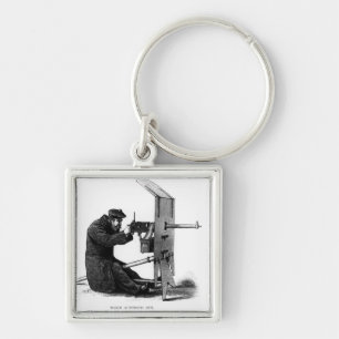 Maxim Automatic Gun Key Ring