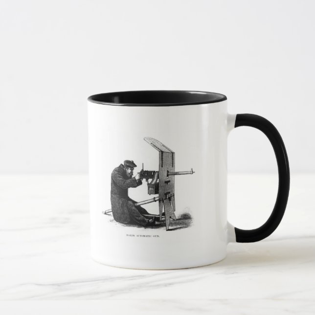 Maxim Automatic Gun Mug (Right)