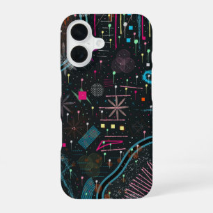 Maximalist Abstract Expression  iPhone 16 Case