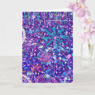 Maximalist Art: Too Much on My Mind Card