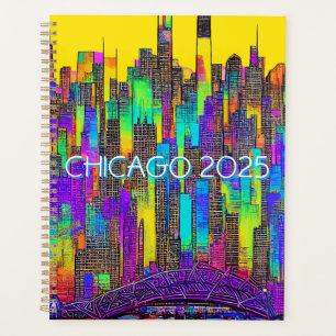 Maximalist Chicago Skyline Planner