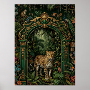 Maximalist Decor Leopard Poster