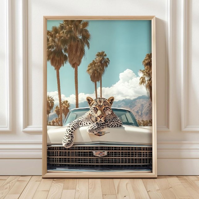 Maximalist Leopard Print, Luxury Leopard Poster (Creator Uploaded)