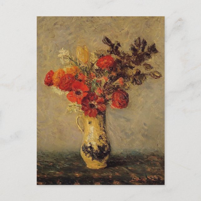 Maxime Maufra- Spring Flowers Postcard (Front)