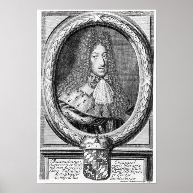Maximilian II Emanuel Poster (Front)