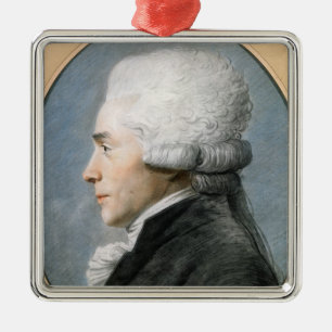 Maximilien de Robespierre Metal Tree Decoration