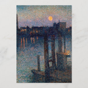 Maximilien Luce port of london Invitation
