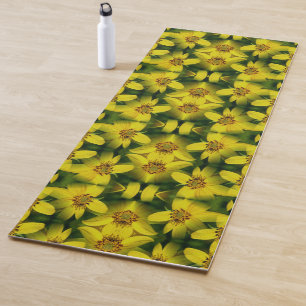 Maximillian Sunflower Abstract          Yoga Mat