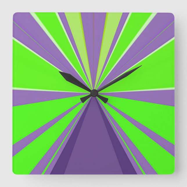 Maximise Your Minutes Square Wall Clock (Front)