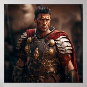 Maximus as Retiarius Gladiator Poster - Roman Gene