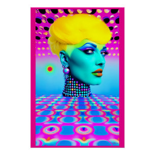 Maxine Headroom Poster