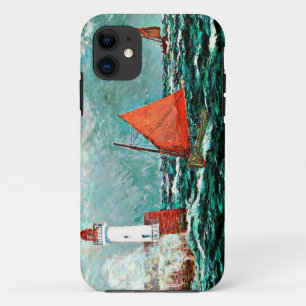 Maxine Maufra art: Back to Fishing Boats iPhone 11 Case