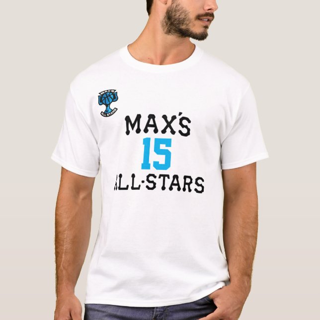 Max's All Stars TBT15 Home Jersey T-Shirt (Front)