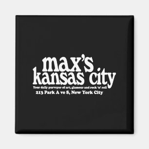 Maxs Kansas City Nyc  Magnet