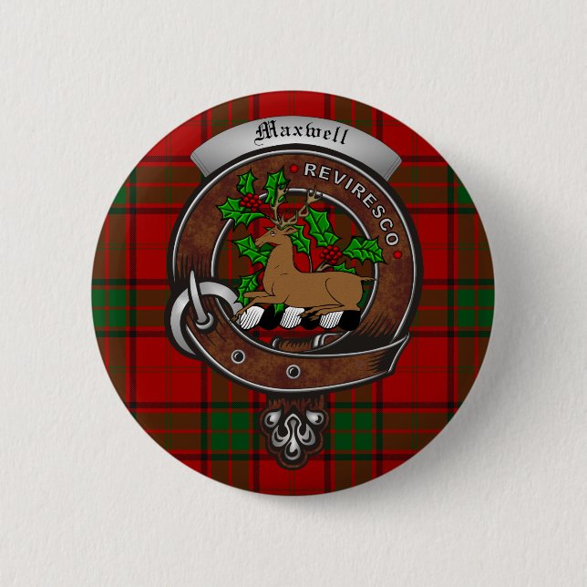 Maxwell Clan Badge Buttons (Front)