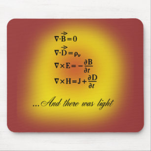 Maxwell Equations Mouse Mat