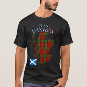 Maxwell Scottish Clan Tartan Scotland T-Shirt