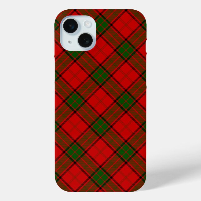 Maxwell tartan red green plaid Case-Mate iPhone case (Back)
