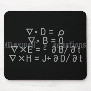Maxwell's_Equations Mouse Mat