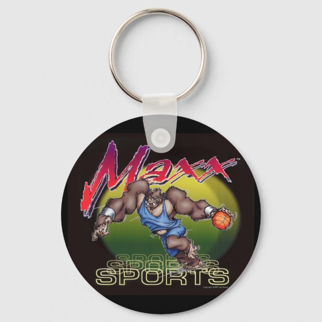 Maxx Basketball Key Ring (Front)