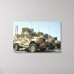 MaxxPro Mine Resistant Ambush Protected vehicle Canvas Print