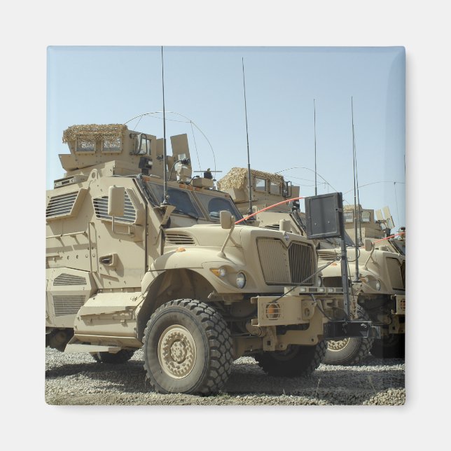 MaxxPro Mine Resistant Ambush Protected vehicle Magnet (Front)