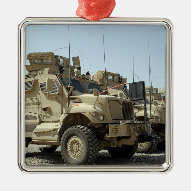 MaxxPro Mine Resistant Ambush Protected vehicle Metal Tree Decoration (Front)