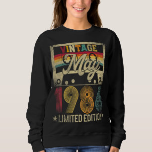 May 1986 36th Birthday 36 Years Old Sweatshirt