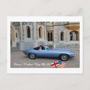 May 19th 2018: When Harry married Meghan Postcard