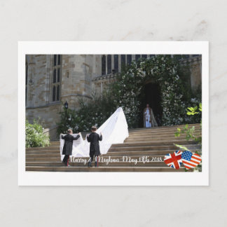 May 19th 2018: When Harry married Meghan Postcard