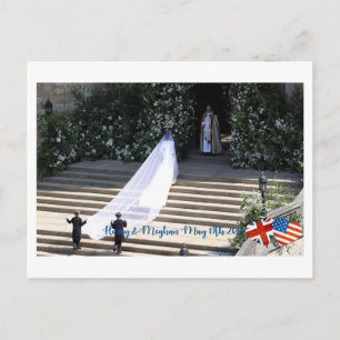 May 19th 2018: When Harry married Meghan Postcard