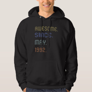 May 30th Birthday For Men Husband Dad 30 Year Old  Hoodie