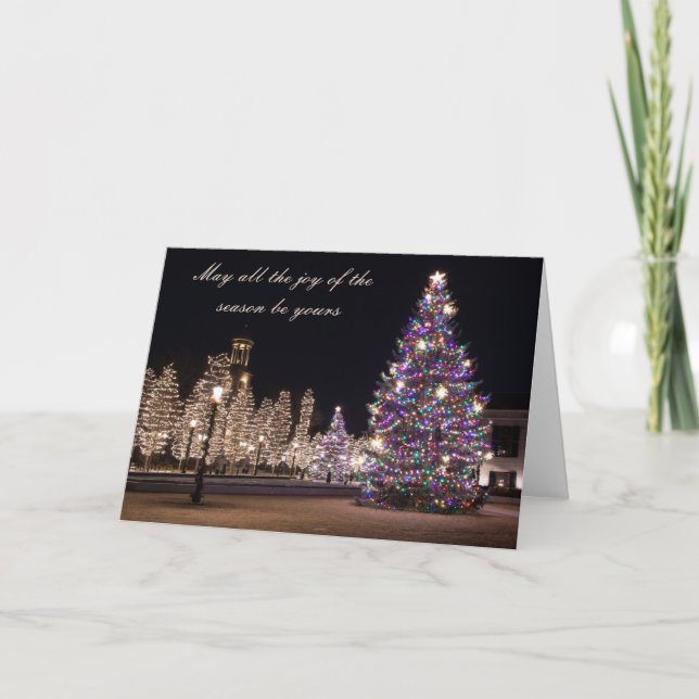 May all of the Joy of the season be yours Card (Front)