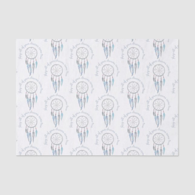 May All Of Your Dreams Come True Tissue Paper  (Front)