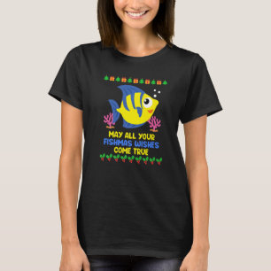 May all you Fischmas wishes come true Aquarium Ang T-Shirt