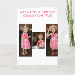 May All Your Birthday Dreams Come True! Card