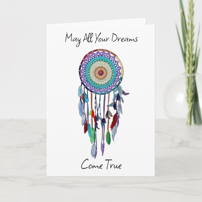 May All Your Dreams Come True Birthday Card (Front)