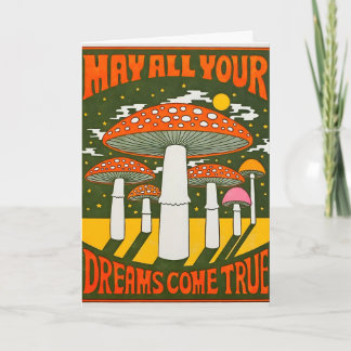 May All Your Dreams Come True Letterpress Card
