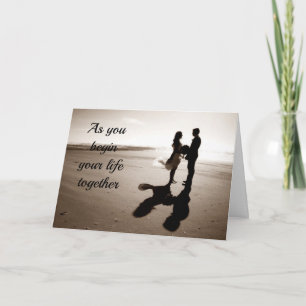 MAY "ALL YOUR DREAMS COME TRUE" WEDDING CARD