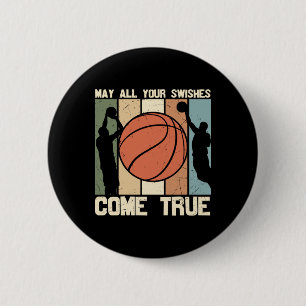 May All Your Swishes Come True 6 Cm Round Badge