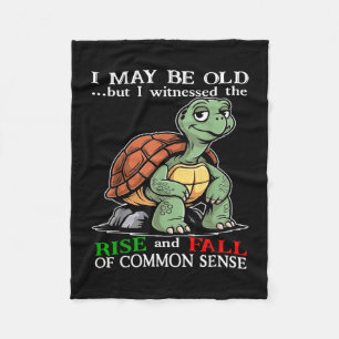 May be old but witnessed rise and fall of common fleece blanket