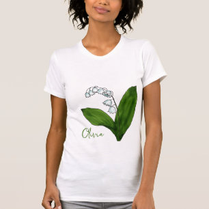 May birth flower Lily of the valley T-Shirt