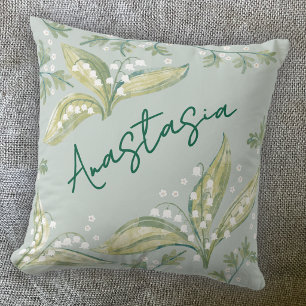 May Birth Month Daffodil Personalised Cushion