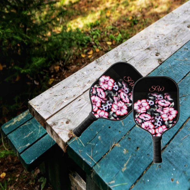 May Bloom-SW Pickleball Paddle ( Choose your own personal monogram, when you buy this elegant, May Bloom(SW) Pickleball Paddle!)