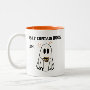 May Contain Boos Two-Tone Coffee Mug