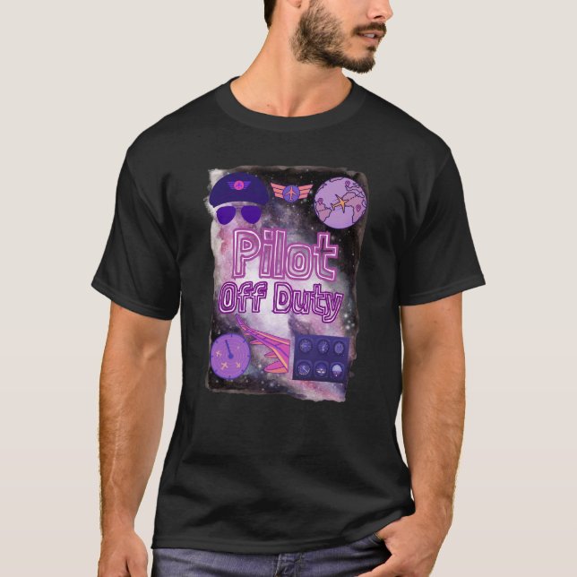 MAY DAY: PILOT OFF DUTY T-Shirt (Front)