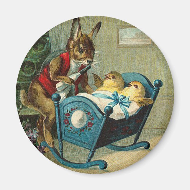 May Easter Joy Attend You Vintage Magnet (Front)