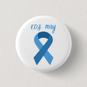 May Ehlers-Danlos Syndrome Awareness Day 3 Cm Round Badge
